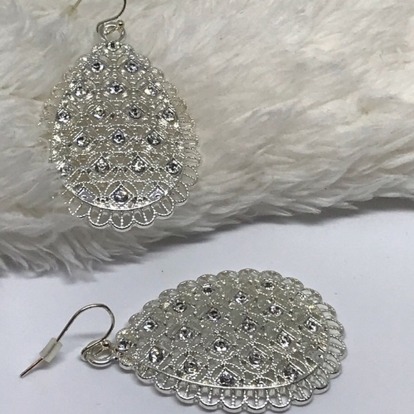Charter Club Jewelry - Charter Club Silver Dangle Earrings